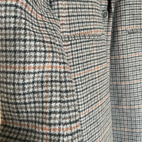 Zara plaid coat in size small - Picture 3 of 5